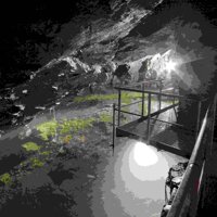 Besucherbergwerk Marie Louise Stolln: Stollen unter Tage