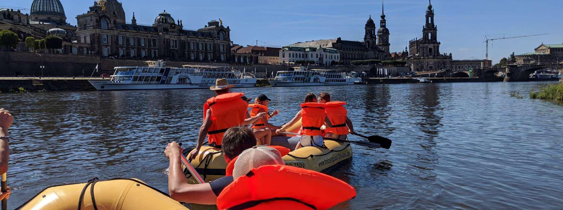 Schlauchboot Touren mit FreizeitSpass Dresden: Schlauchboottouren Dresden, Quelle: Freizeitspass Dresden