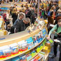 Buchmesse in Leipzig: Logo der Buchmesse