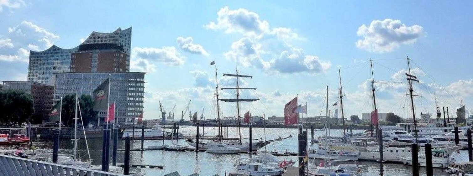 Stadtführung  Stattreisen Hamburg: Hamburg Blick auf Nordelbe, Quelle: Reisebüro kugeleis reisen