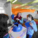 Erlebnisland Mathematik in Dresden: Blick ins Erlebnisland Mathematik