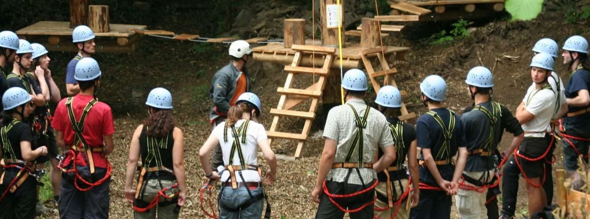 Klettern im Waldseilpark in Dresden Bühlau: Waldseilpark Dresden Bühlau, Quelle: Rita Schwanebeck