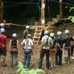 Klettern im Waldseilpark in Dresden Bühlau: Waldseilpark Dresden Bühlau