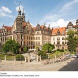 Kulturrevolution im Dresdner Residenzschloß: Dresdner Residenzschloß frontal