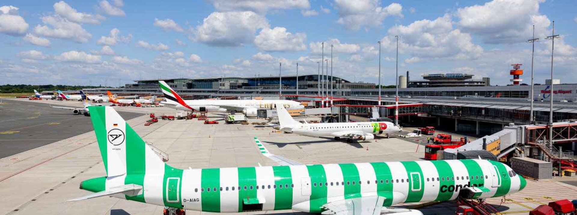 Flughafen-Modellschau und Vorfeld-Rundfahrt am Hamburg Airport: Hamburger Flughafen - Vorfeldrundfahrt und Modells, Quelle: Oliver Sorg